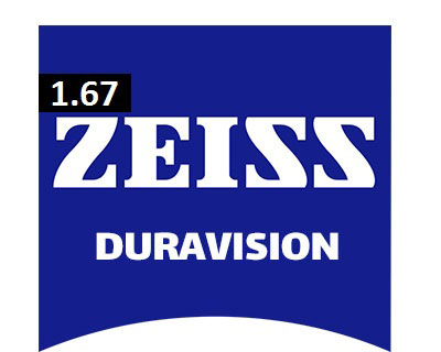 عدسی 1.67 با پوشش دوراویژن + آسفریک | زایس